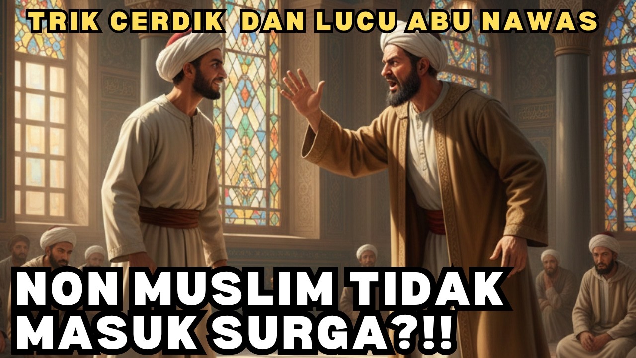 DEBAT PANAS! SAAT ULAMA MENGHAKIMI NON MUSLIM, ABU NAWAS MEMBERI JAWABAN YANG TAK TERDUGA #kisah