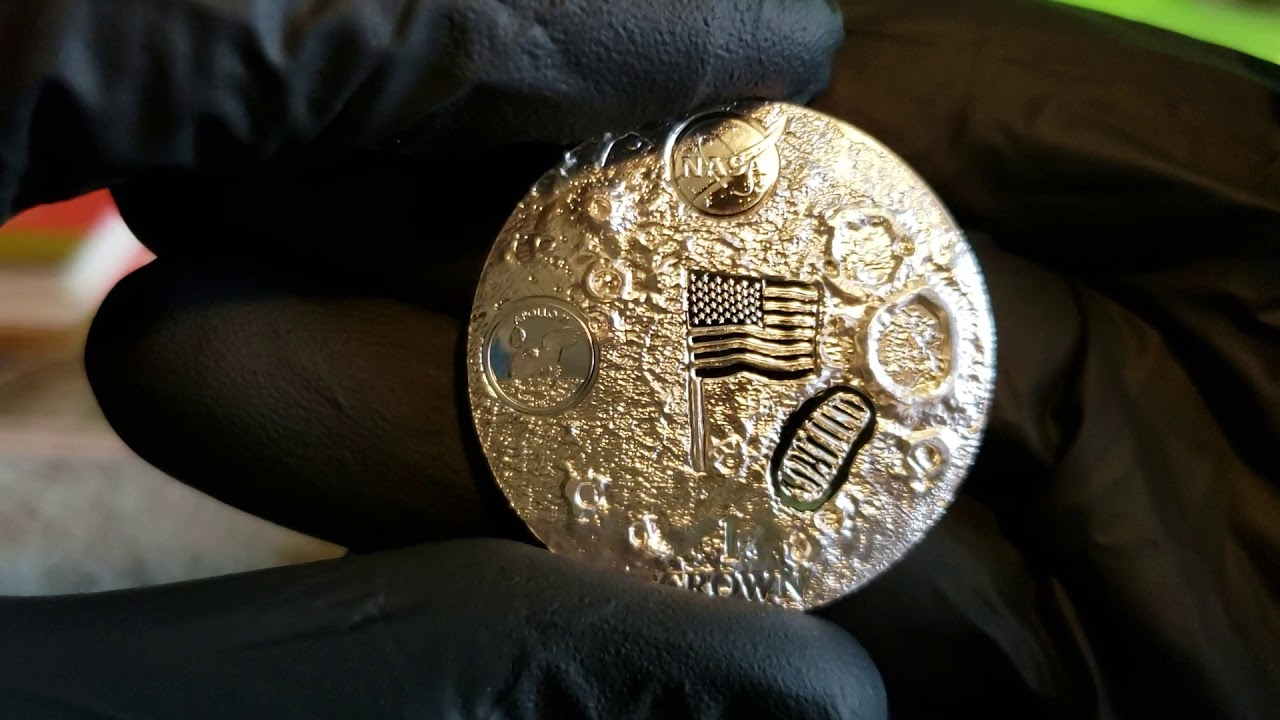 Pobjoy Mint 2019 50th Anniversary of first man on the moon UHR