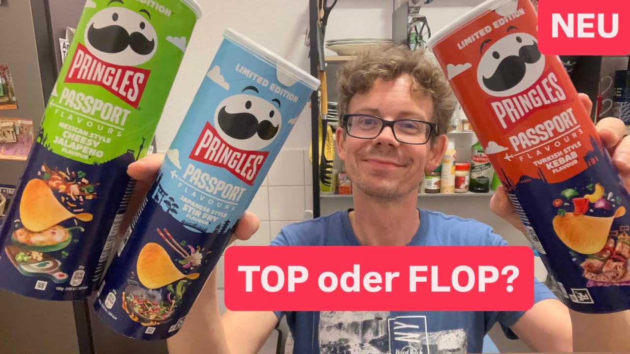 Pringles Kebab, Cheesy Jalapeño und Stir Fry im Test: Top oder Flop?