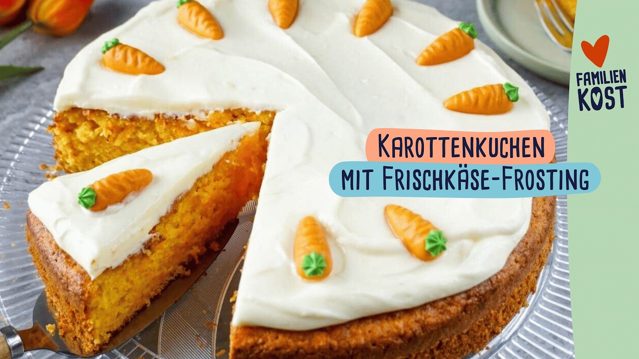 Mein saftiger Karottenkuchen mit Frischkäse-Frosting begeistert alle – probier das Rezept aus! 🥕🍰