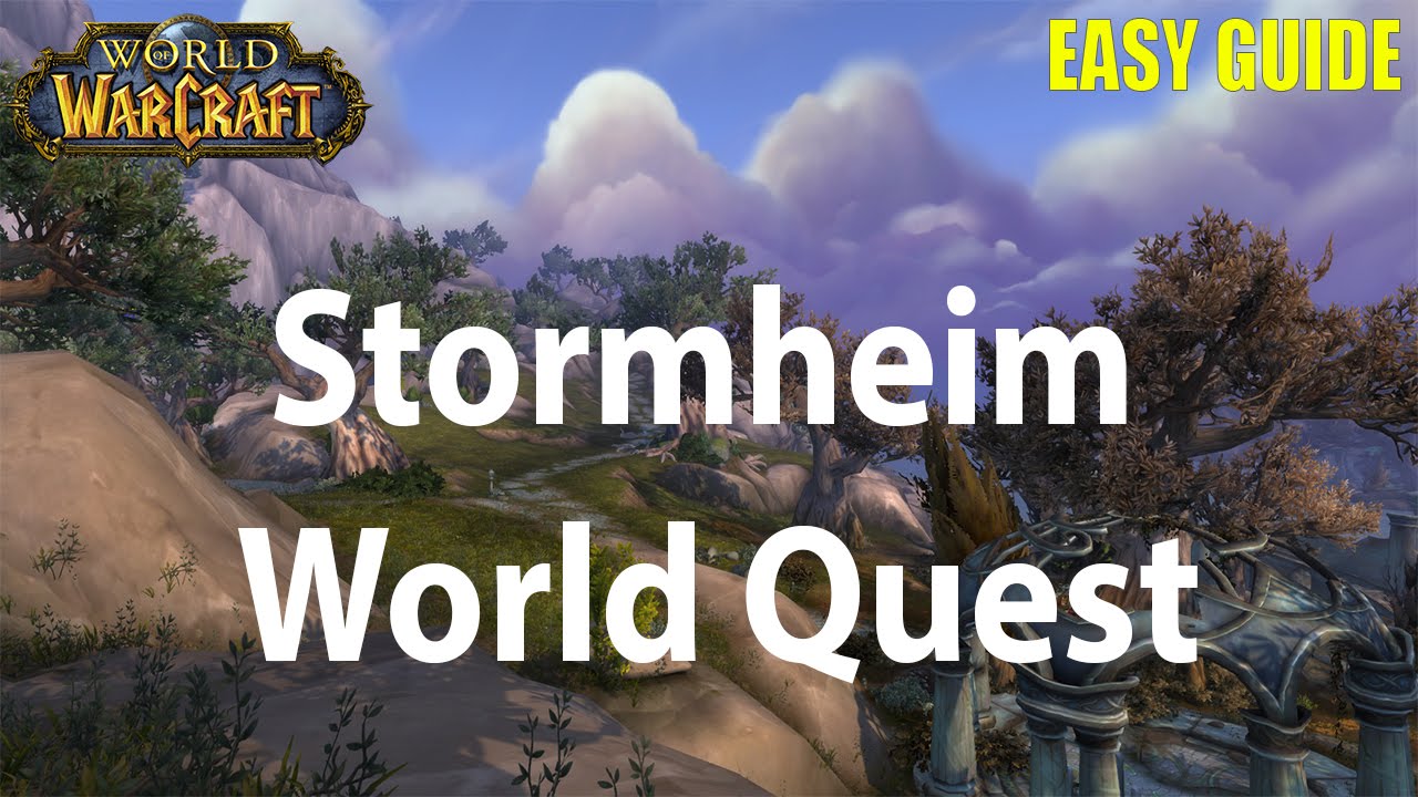 Stormwing the portals - WoW Legion World Quest