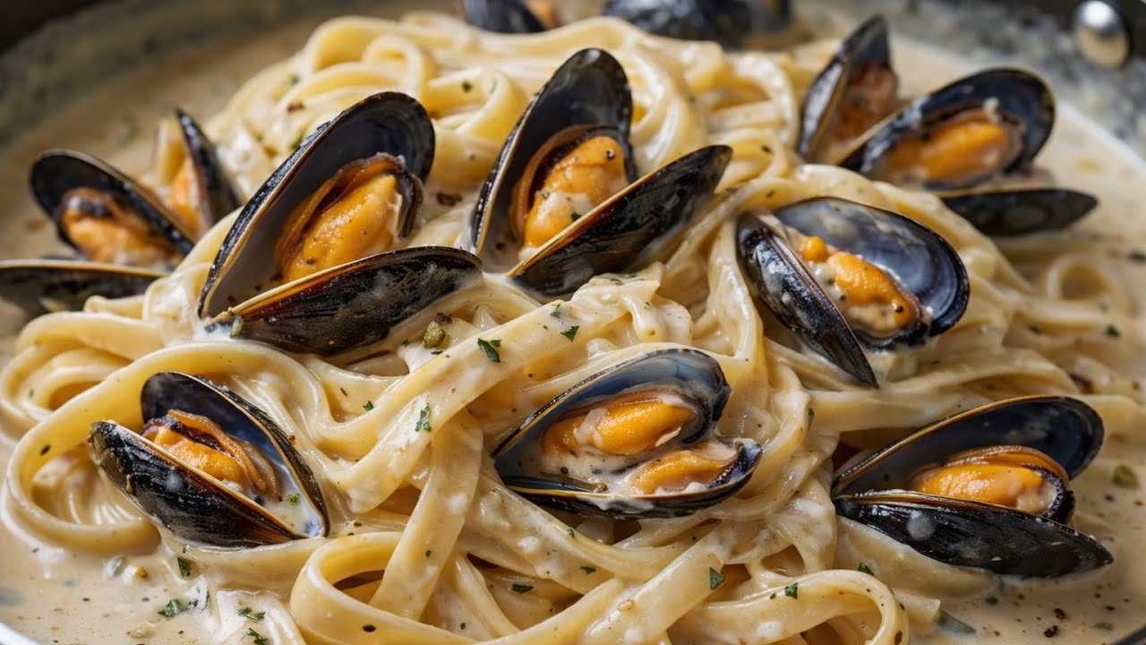 I Didn’t Expect Mussel Pasta to Taste This Good 🤯