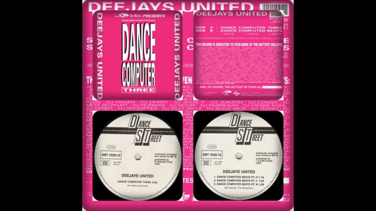 DEEJAYS UNITED - DANCE COMPUTER THREE 1990