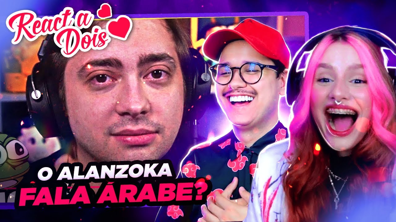 ALANZOKA E SUA DICÇÃO CONTAGIOSA | React a Dois