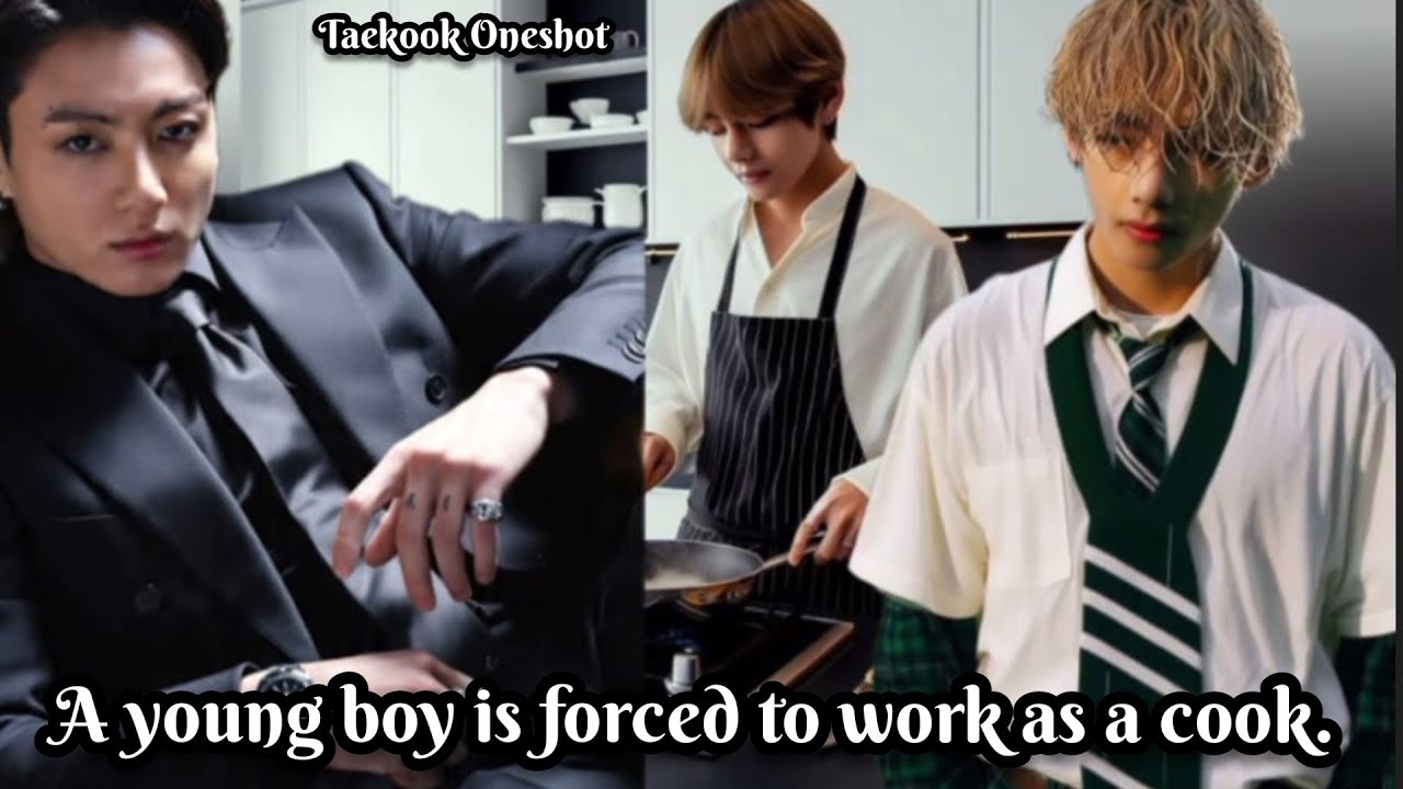 A young boy is forced to work as a cook.