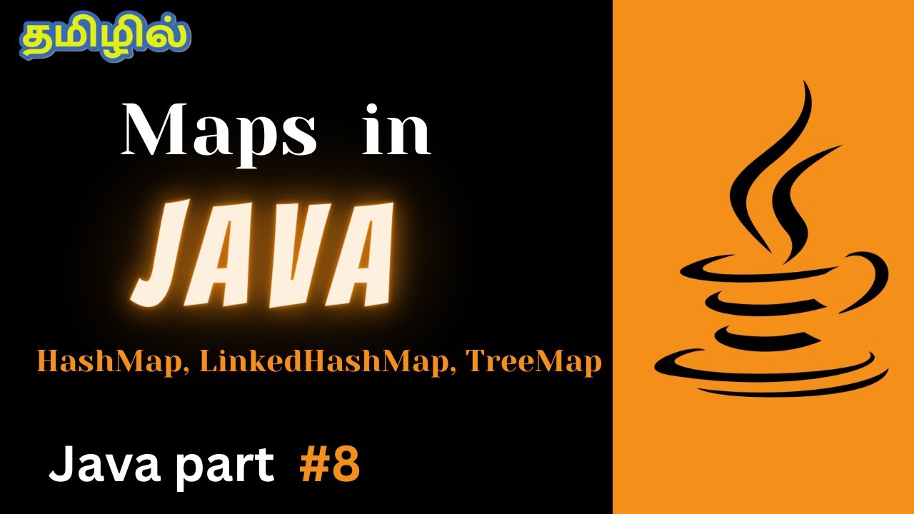Java Map explained easily in Tamil - Java tutorial part 8