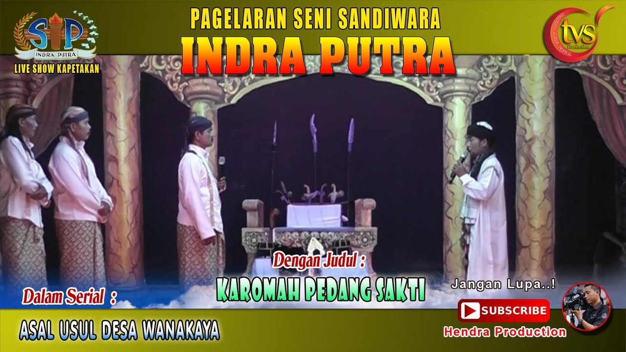 Indra Putra Karomah Pedang Sakti