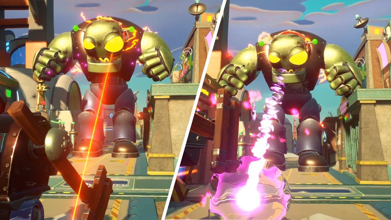 Attack of the Titan ZOMBOT - Rare Footage | Garden Warfare 2