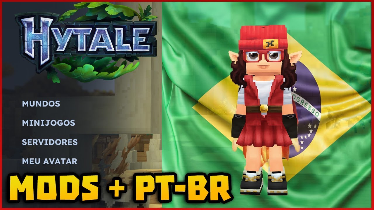 Como instalar MODS e TRADUÇÃO em PORTUGUÊS no Hytale (Passo a Passo, Sem Erro!)