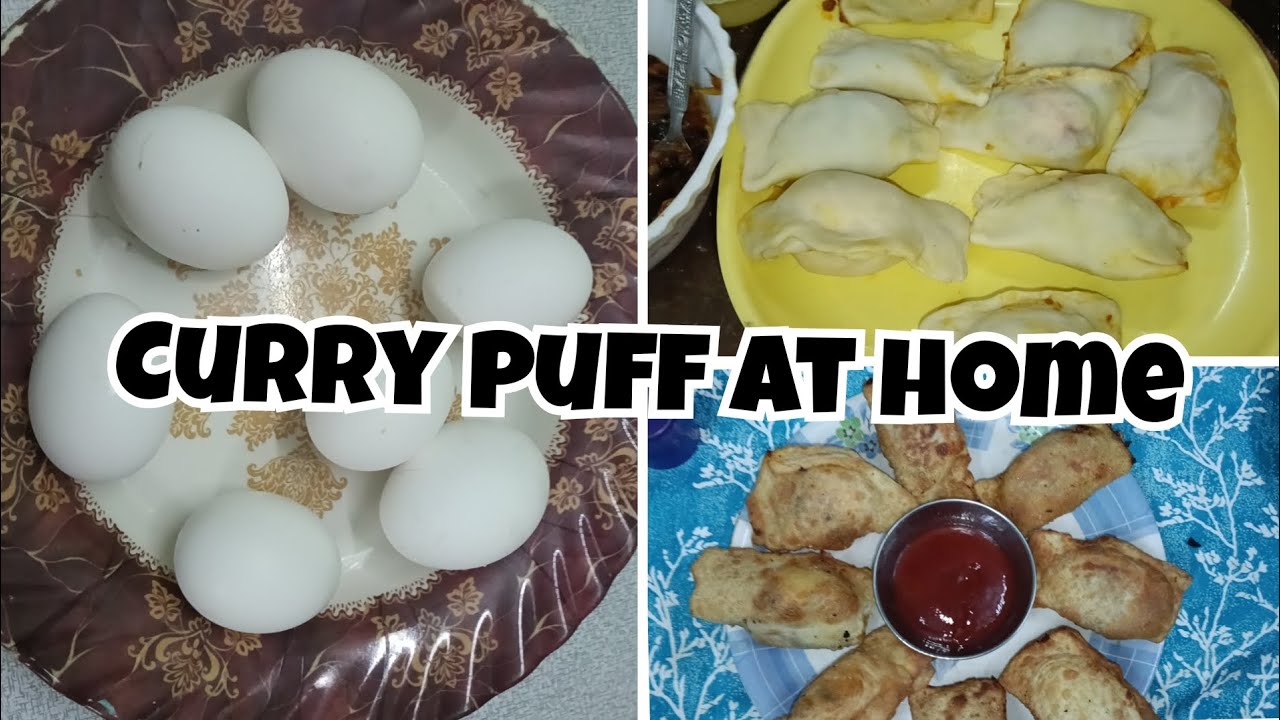 Curry puff at home 🏠 healthy, tasty 😋🤤 yummmy snacks