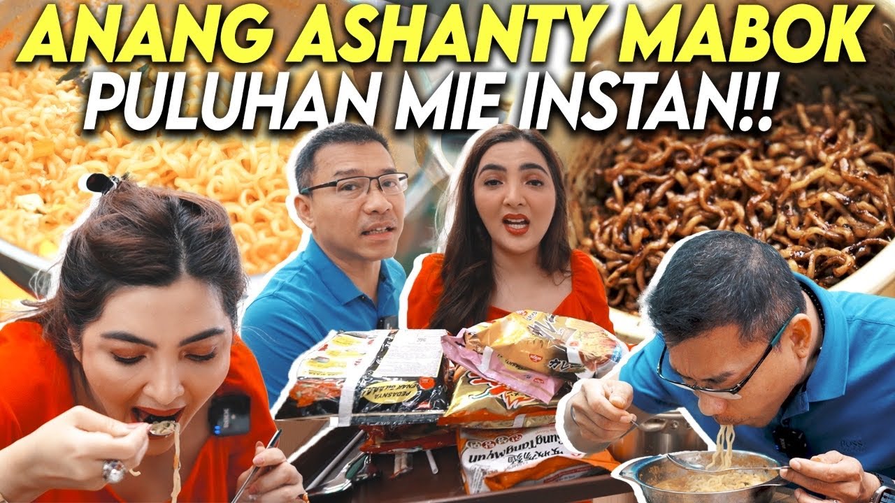 ICIP SEMUA MIE INSTAN DARI BEBERAPA NEGARA ASIA! ANANG ASHANTY ANGKAT TANGAN!!
