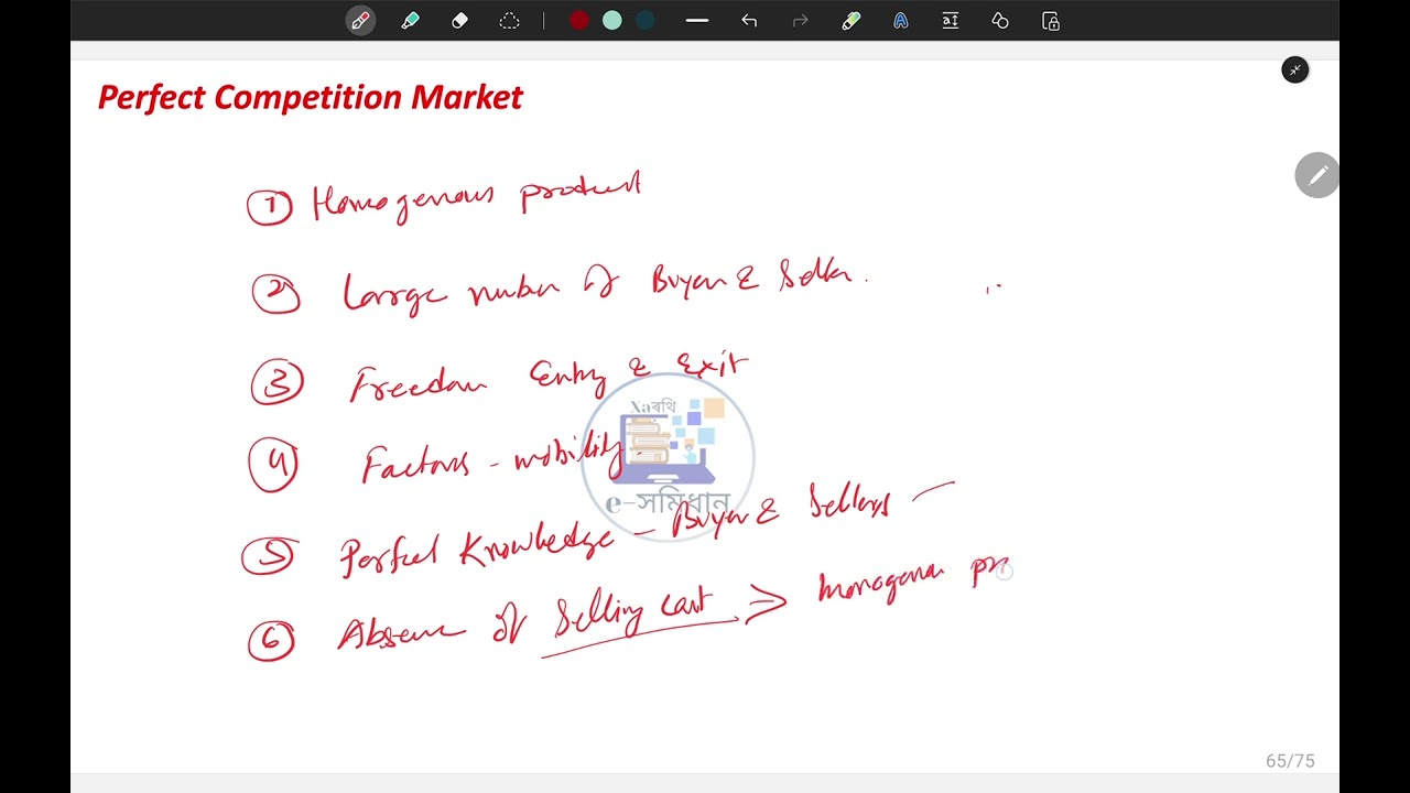 Indian Economy |Perfect Competition | Economy Class 5| APSC CCE 2026 | ECONOMY MASTER SERIES 