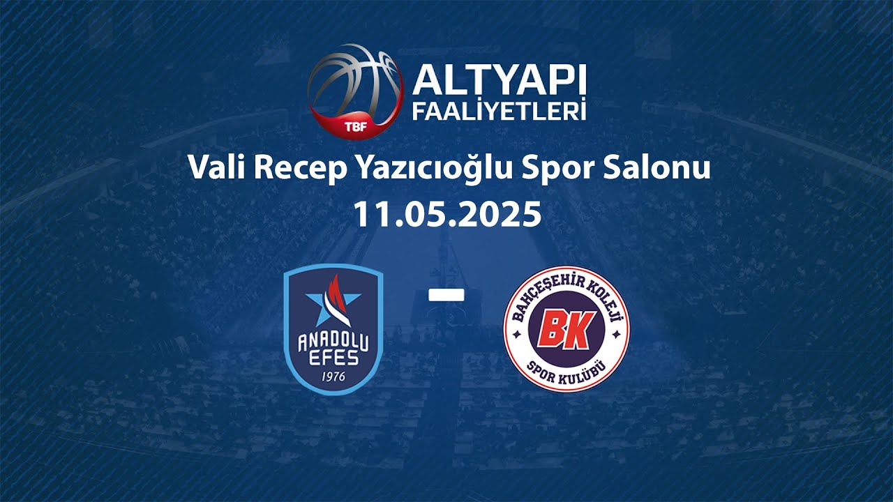 Anadolu Efes – Bahçeşehir Koleji U16 Erkekler Türkiye Şampiyonası Final