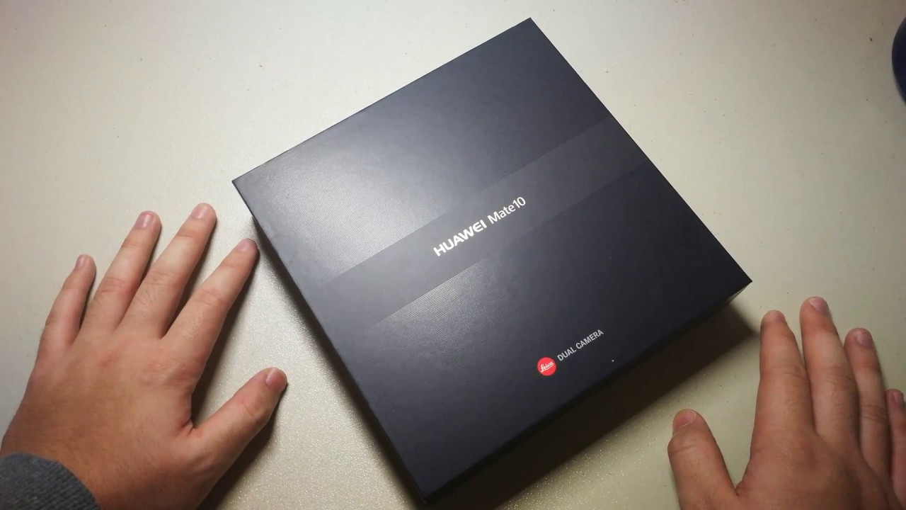 Huawei Mate 10: Unboxing & Setup (Black)