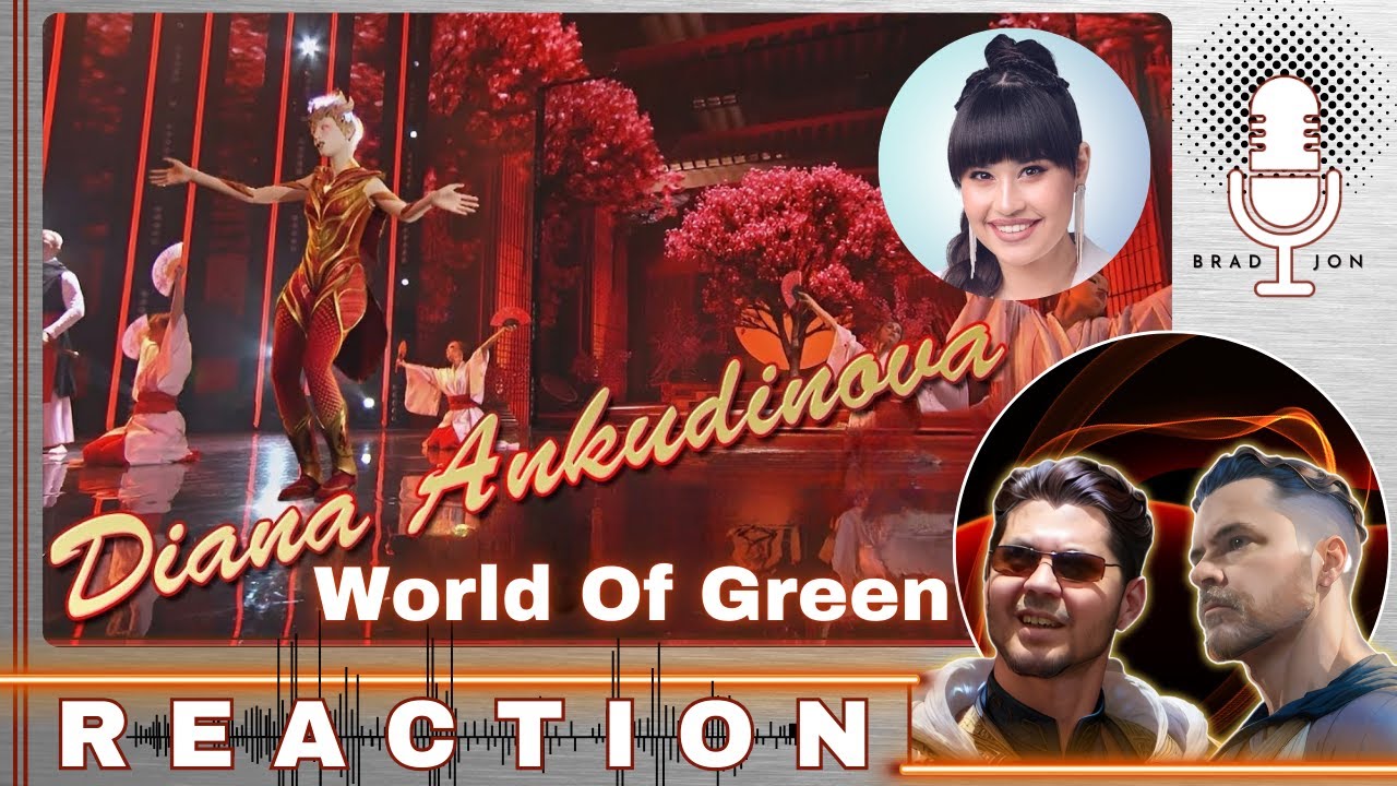 FIRST TIME HEARING | Diana Ankudinova | World of Green (Мир зелёного цвета Leonid Agutin) | REACTION