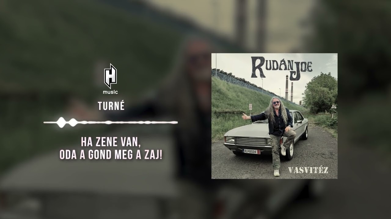 Rudán Joe - Turné (hivatalos szöveges video / official lyric video)