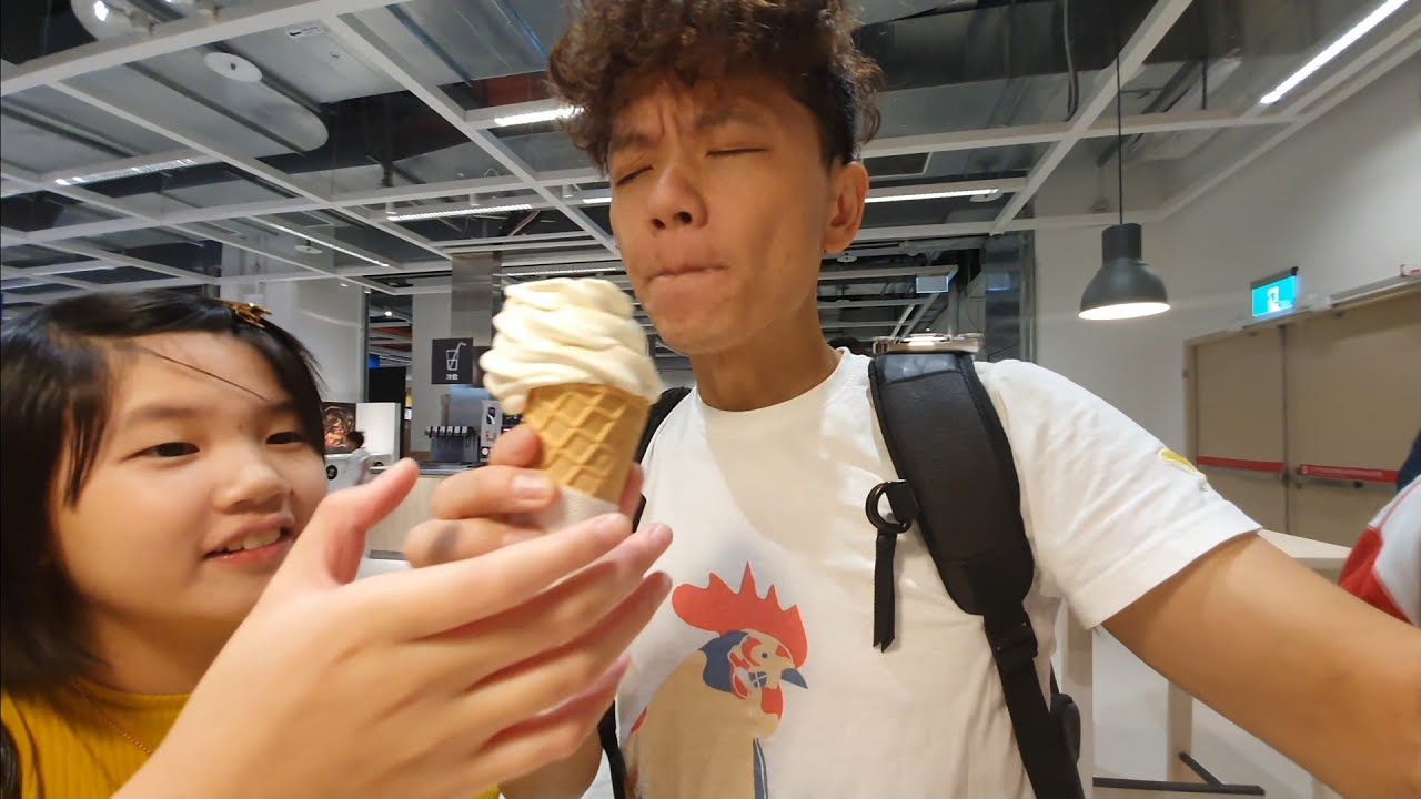 ikea就是要吃霜淇淋｜居然有香蕉口味.....我不行