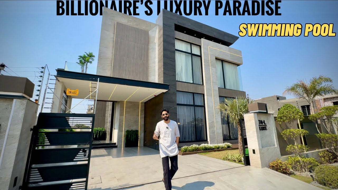 PAKISTAN's MOST EXPENSIVE 1 Kanal Furnished FLAG-SHIP House For Sale in DHA Lahore