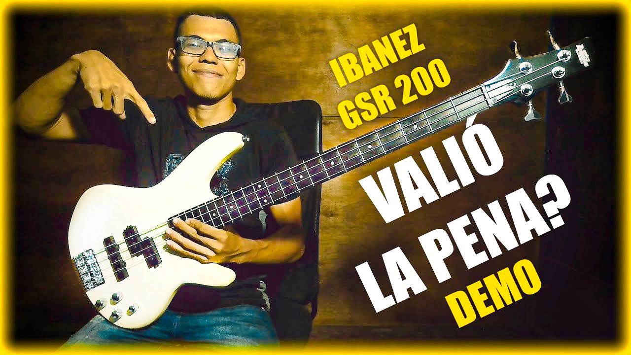 ME COMPRÉ OTRO BAJO! Ibanez Gsr 200 Prueba de Sonido