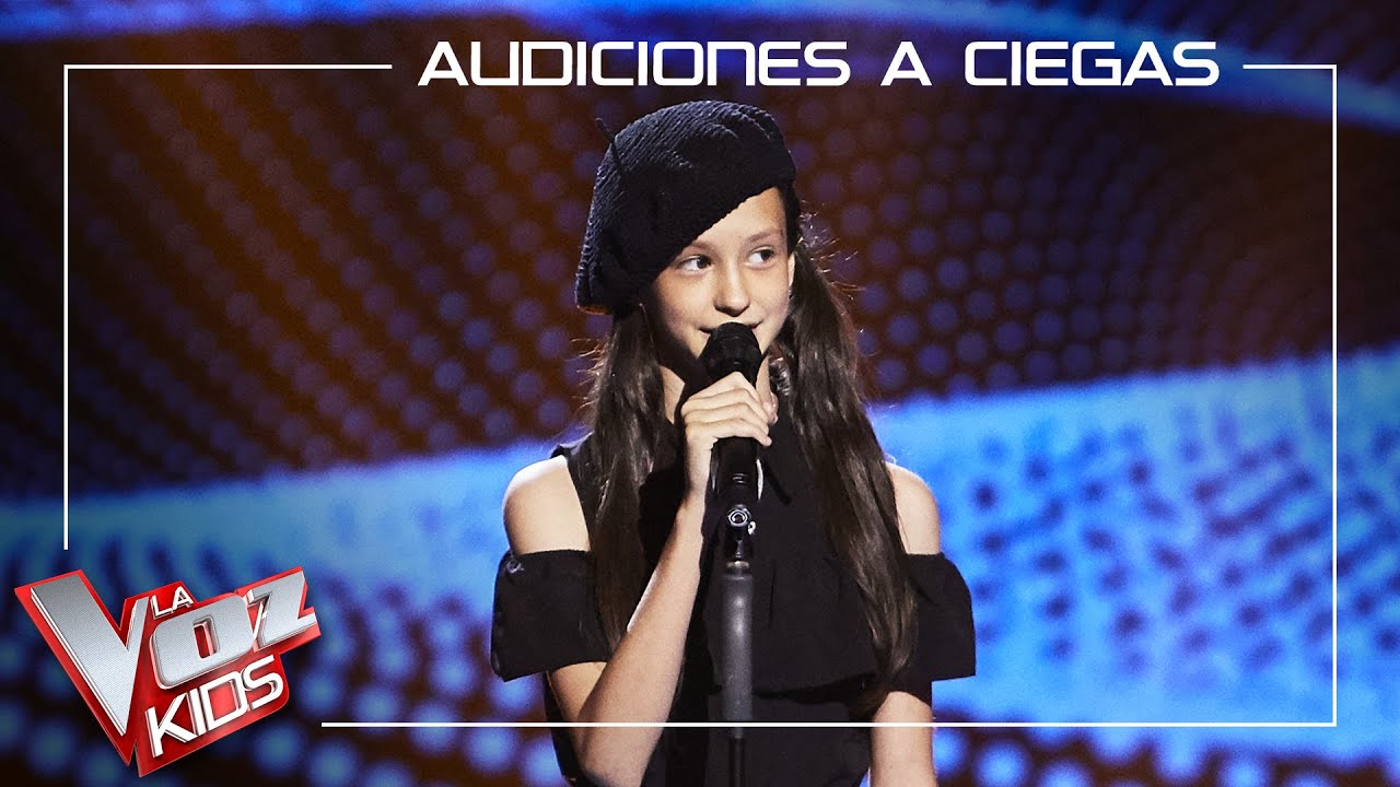 Claudia Santamaria canta 'Lovely' | Audiciones a ciegas | La Voz Kids Antena 3 2022