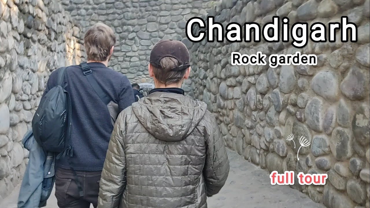 Chandigarh tourist place Rock garden 🏡🪨|| Full vlog #rockgarden ||