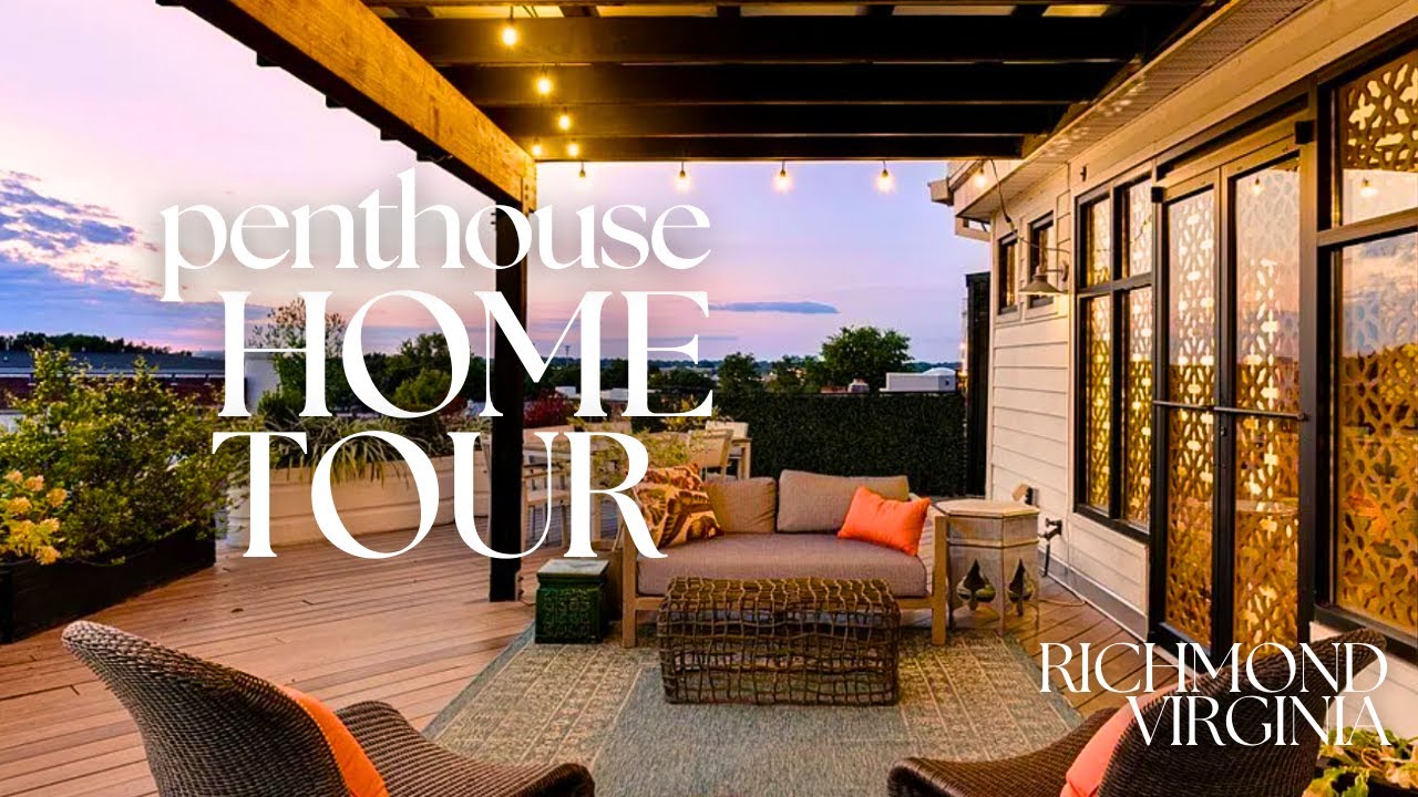 Tour this Penthouse Condo in Richmond Virginia!