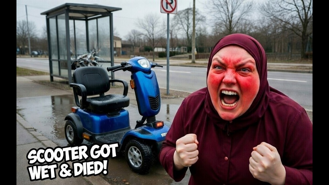 Foodie Beauty BREAKS DOWN On Scooter and Gets Ride Home from Beezer