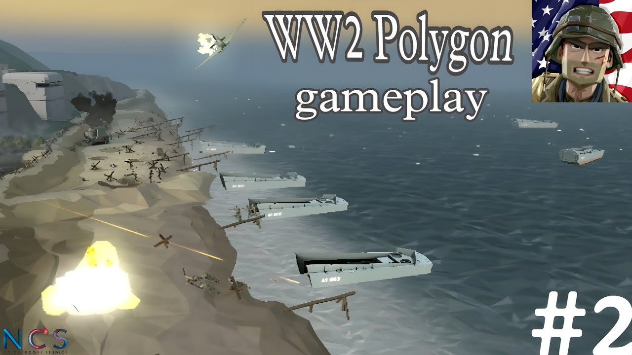 WW2 Polygon gameplay #2 ( no catagory studio's) ncs