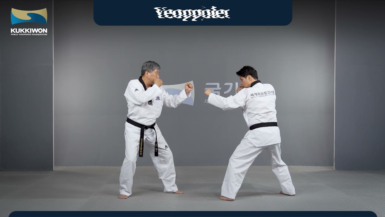 Kukkiwon Taekwondo Self defense - Vídeo 8 (agarrões região cervical)