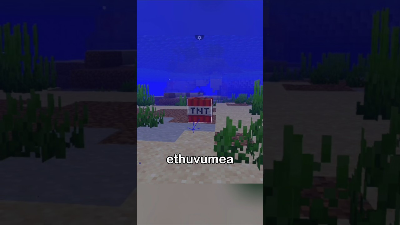 how to use TNT underwater 