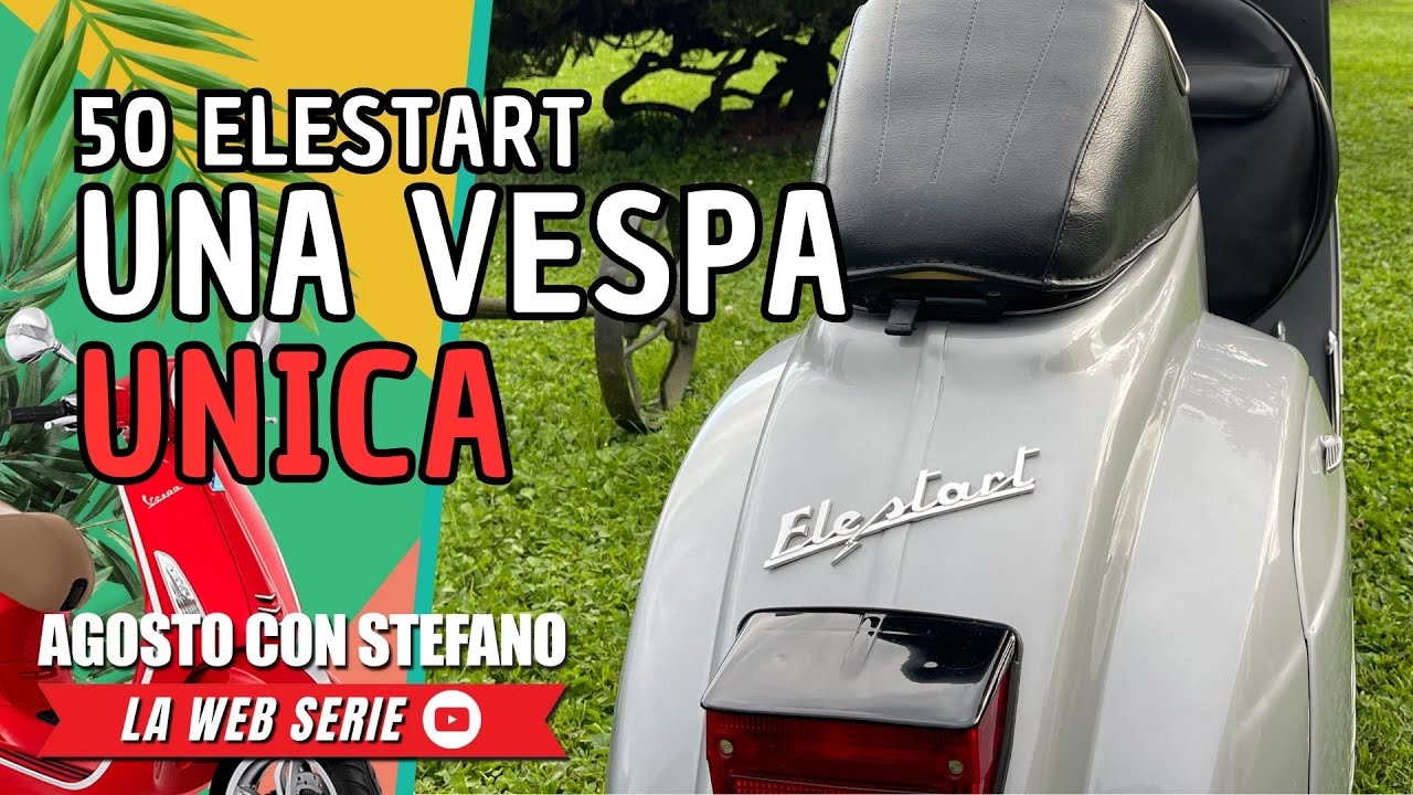 Una Vespa Unica: 50 Elestart - Un Gioiello Rarissimo