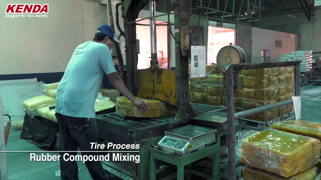 Kenda Tire - how tires are made