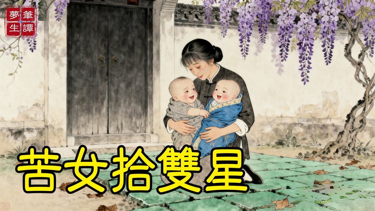 寡婦被嫌克夫，被惡毒婆婆趕出家門，不料出門撿到2個嬰孩，全村嘲笑她是窮人命，誰料撿回兩份天大富貴，晚年享盡清福！#故事#民間傳說#奇遇#報恩#原創故事