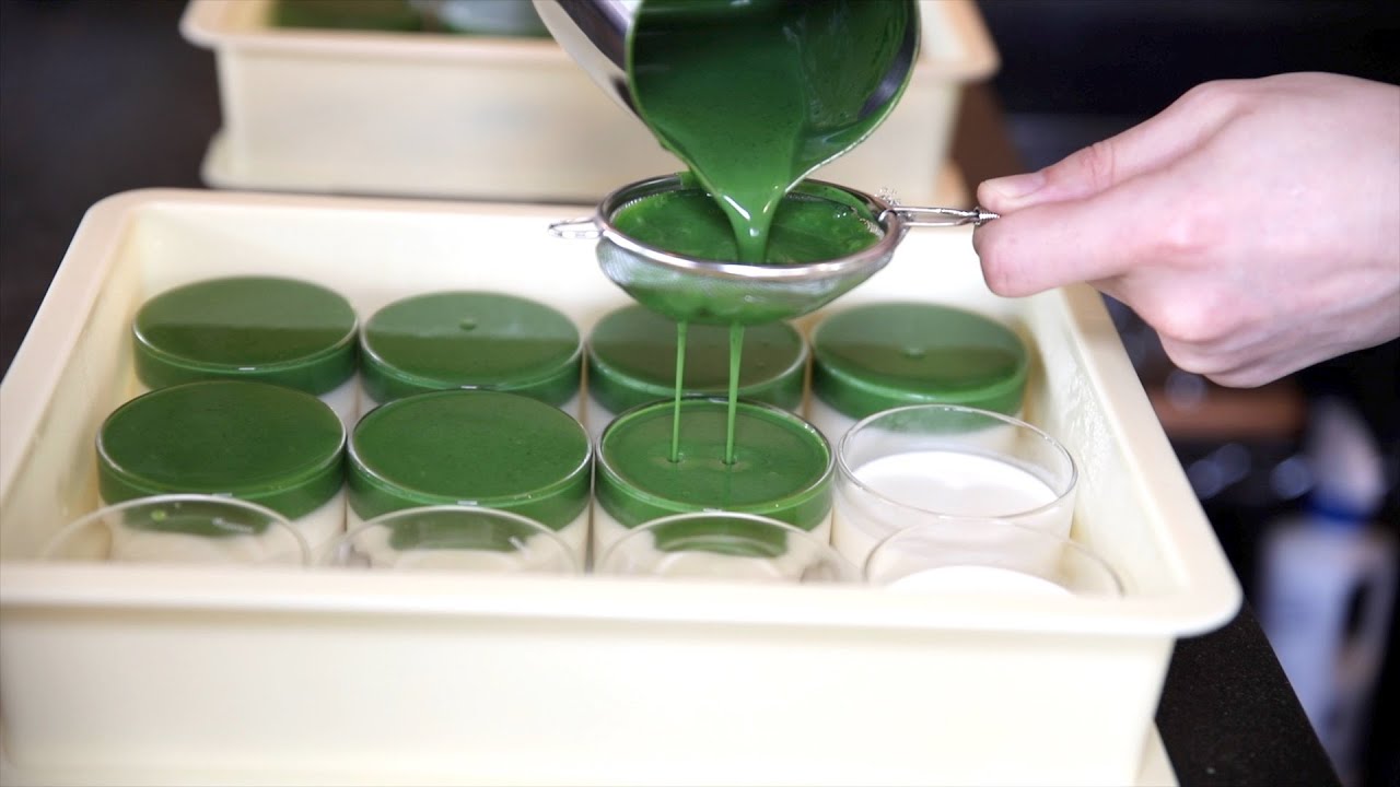 日本茶専門店が厳選した茶葉を使った抹茶プリンと抹茶ラテの作り方