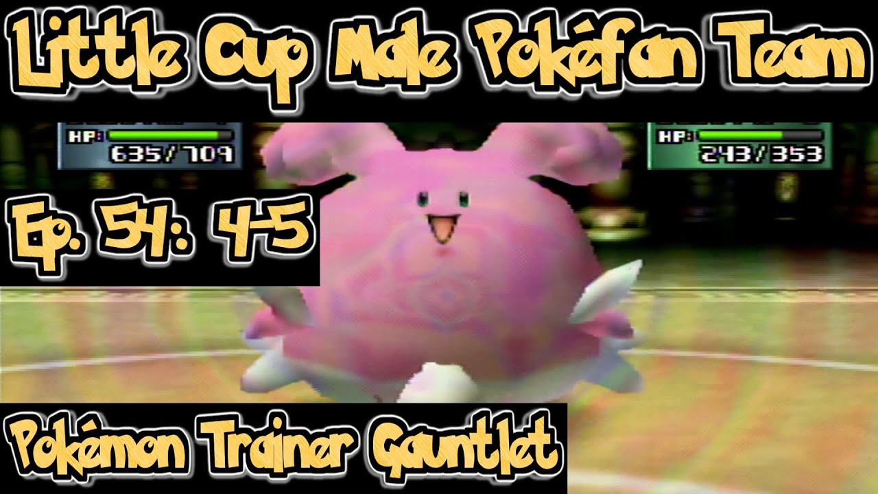 Pokémon Trainer Gauntlet 54: 4-5 Little Cup Pokéfan♂ Team, Poké Cup Master Ball and Prime Cup