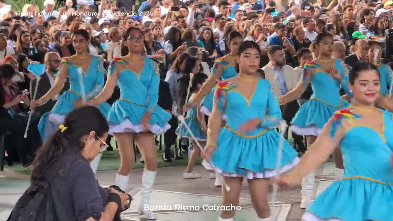 BANDA RITMO CATRACHO - Presente en la Fiesta Nacional de Honduras en Valencia 2024
