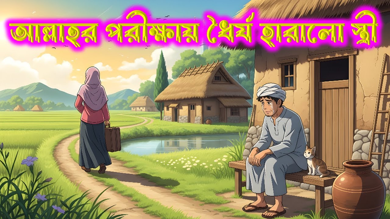 আল্লাহর পরীক্ষায় ধৈর্য হারালো স্ত্রী । বাস্তব জীবনের করুণ গল্প #sadstory #reallifestory  #banglawaz