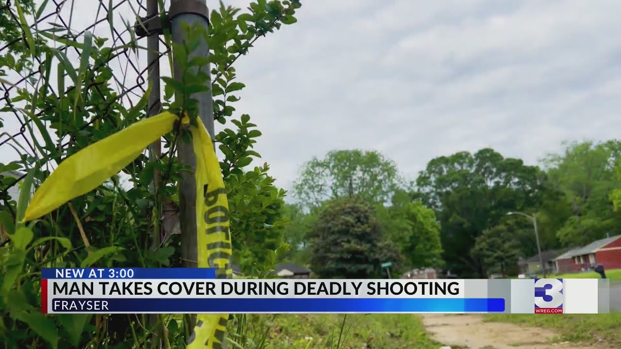 Deadly Frayser shooting sends family hiding for cover in house