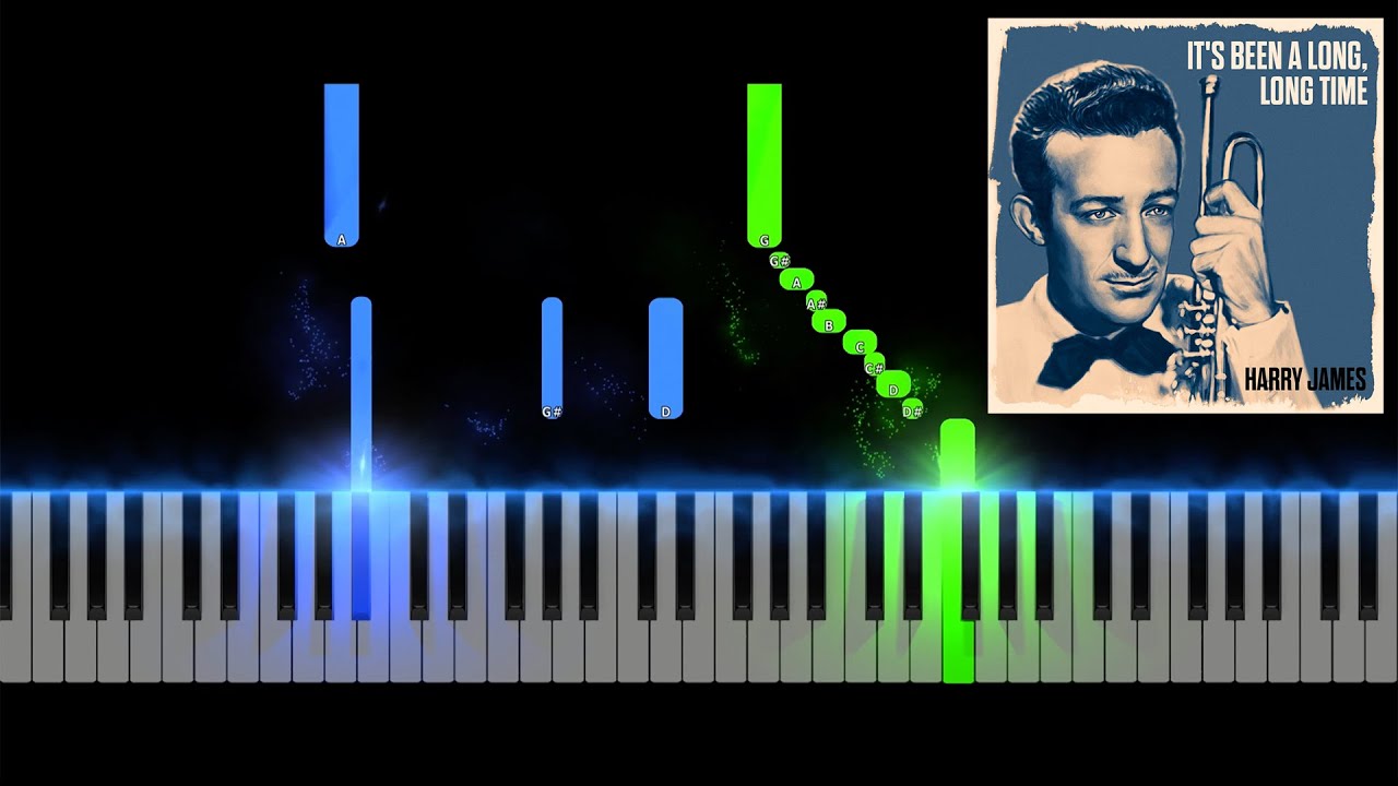 Harry James - It's Been A Long, Long Time Piano Tutorial