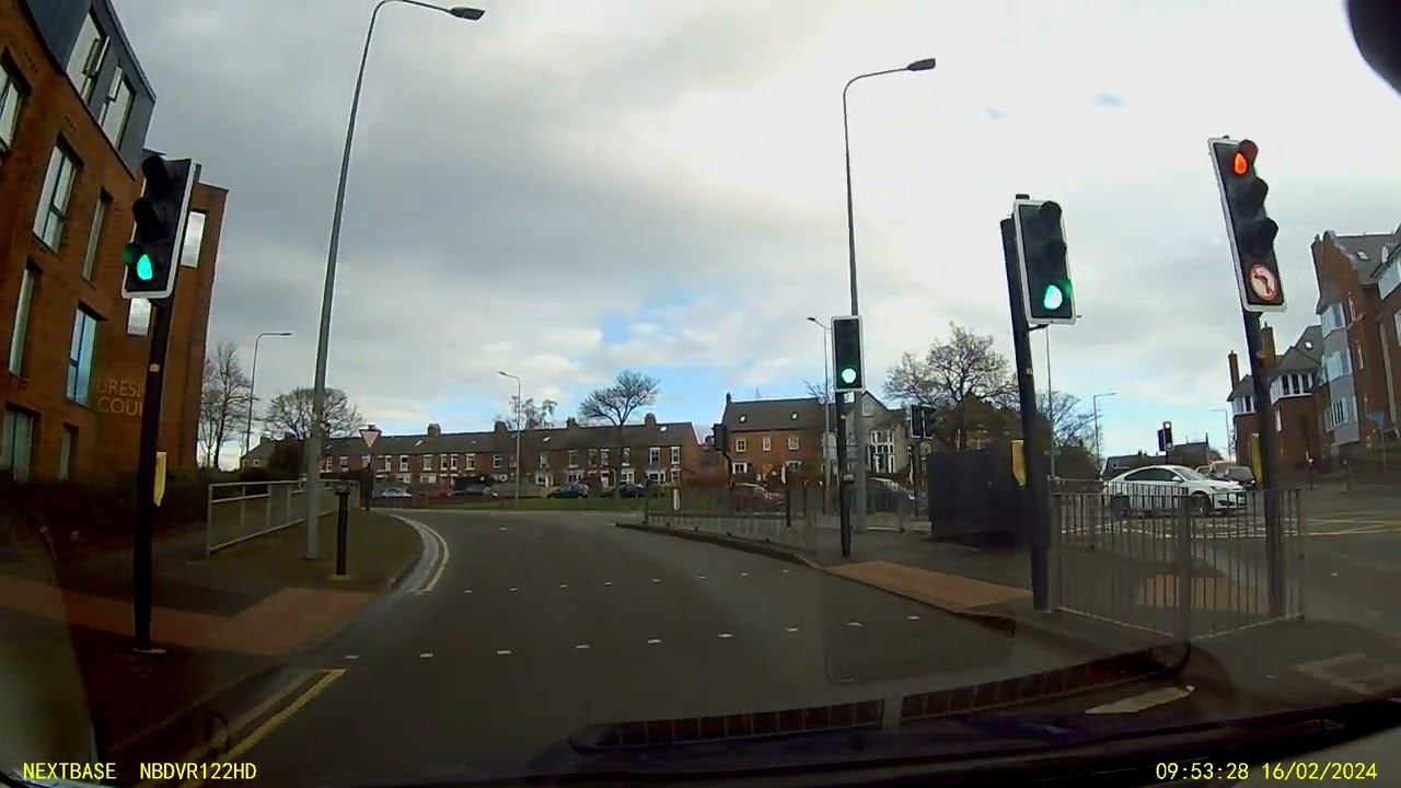 Durham city centre driving test route