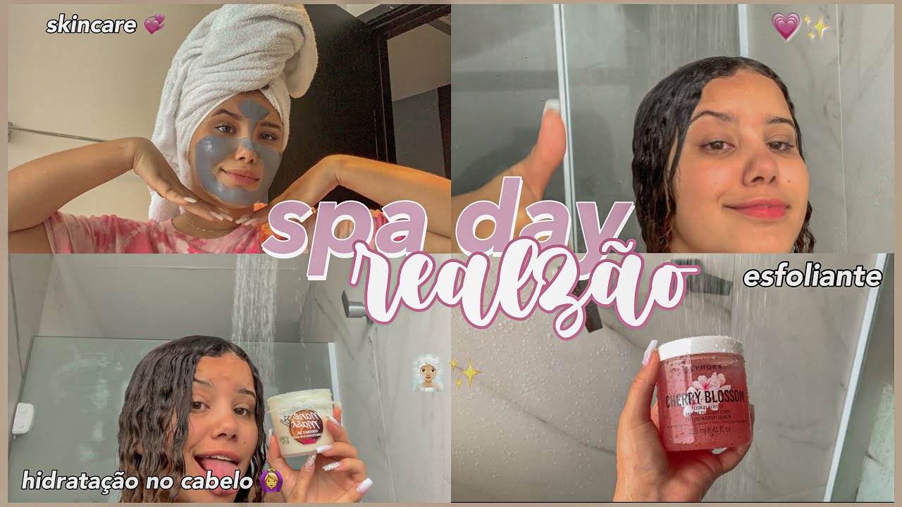 spa day REALZÃO + skincare 🧖🏼‍♀️✨