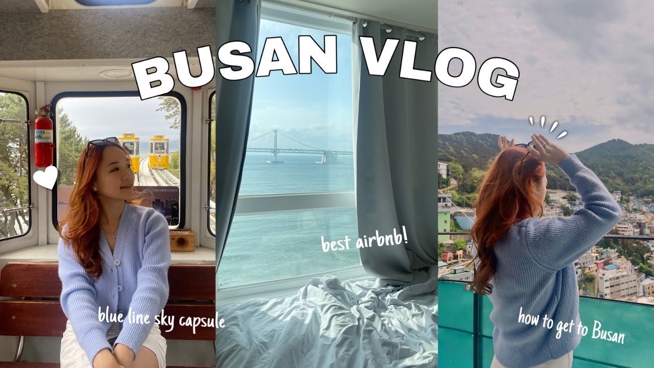 BUSAN VLOG | 3D2N, airbnb tour, how to get there, what to do