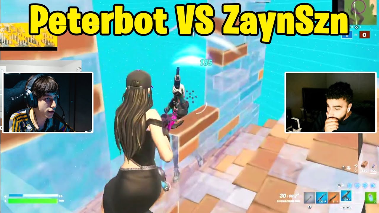 Peterbot VS ZaynSzn 1v1 TOXIC Fights!