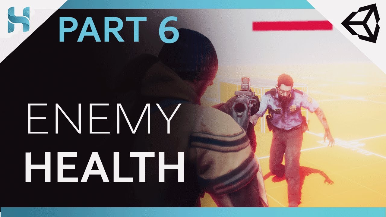 ENEMY DAMAGE and HEALTH_Making Survival-Shooter Game in Unity_PART_6