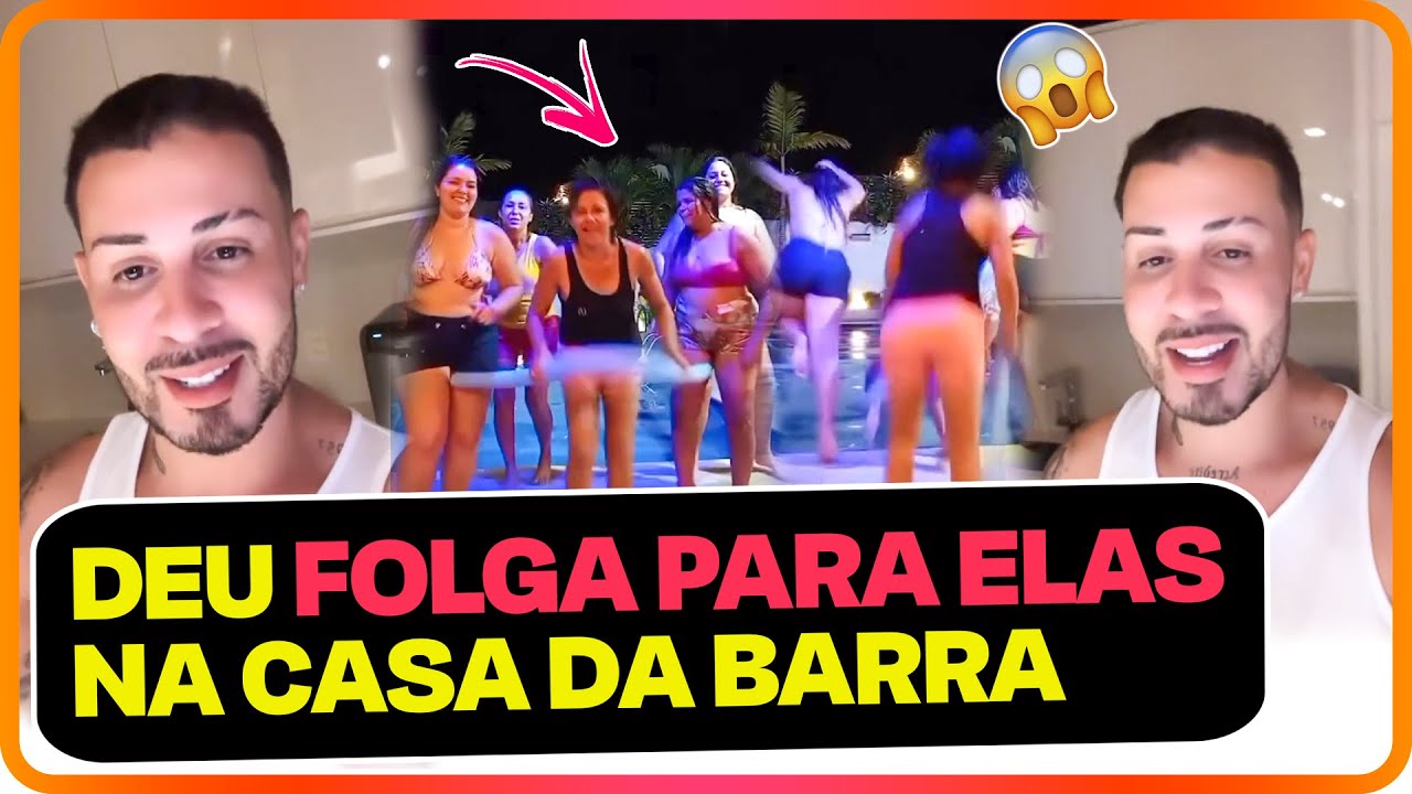 DEIXOU A FUNCIONÁRIAS CURTINDO NA CASA DA BARRA! GANHOU UM GATO ESTRANHO🌻 #carlinhosmaiacasadabarra