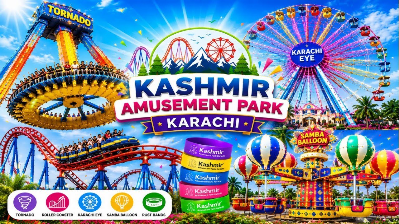 Kashmir Amusement Park  | Askari Amusement Park Karachi | KMC Amusement Park | Best Family Park