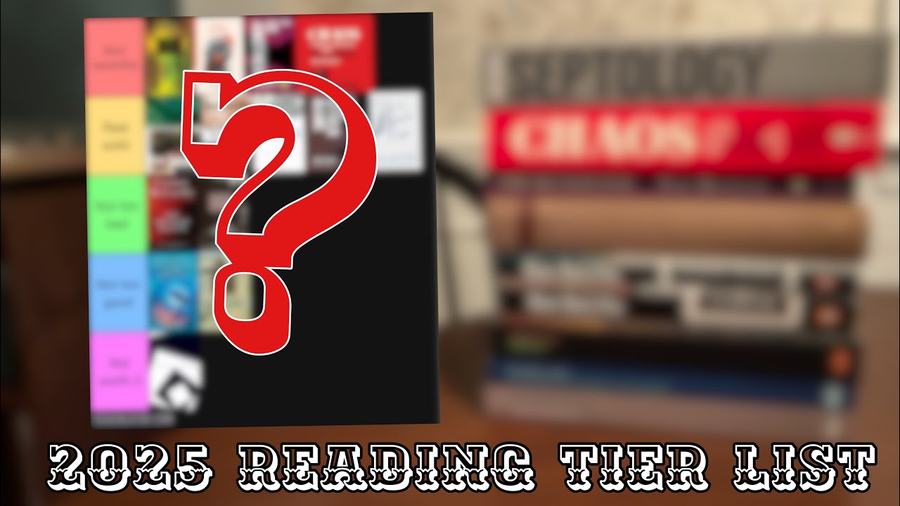 Рейтинг моих книг для чтения в 2025 году!