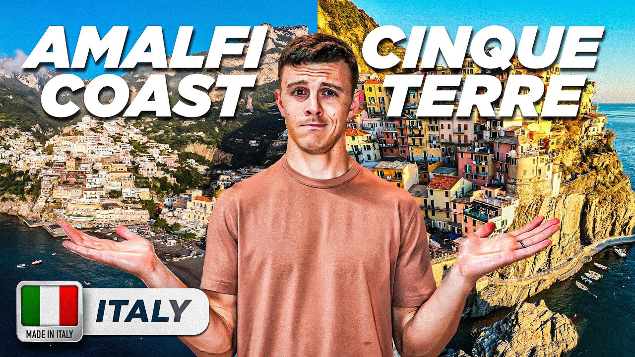 AMALFI COAST VS CINQUE TERRE | Ratings & Reviews To Help YOU Decide! Italy Travel Guide