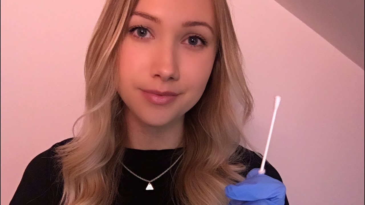ASMR Quick Ear Exam | Cleaning & Hearing Test