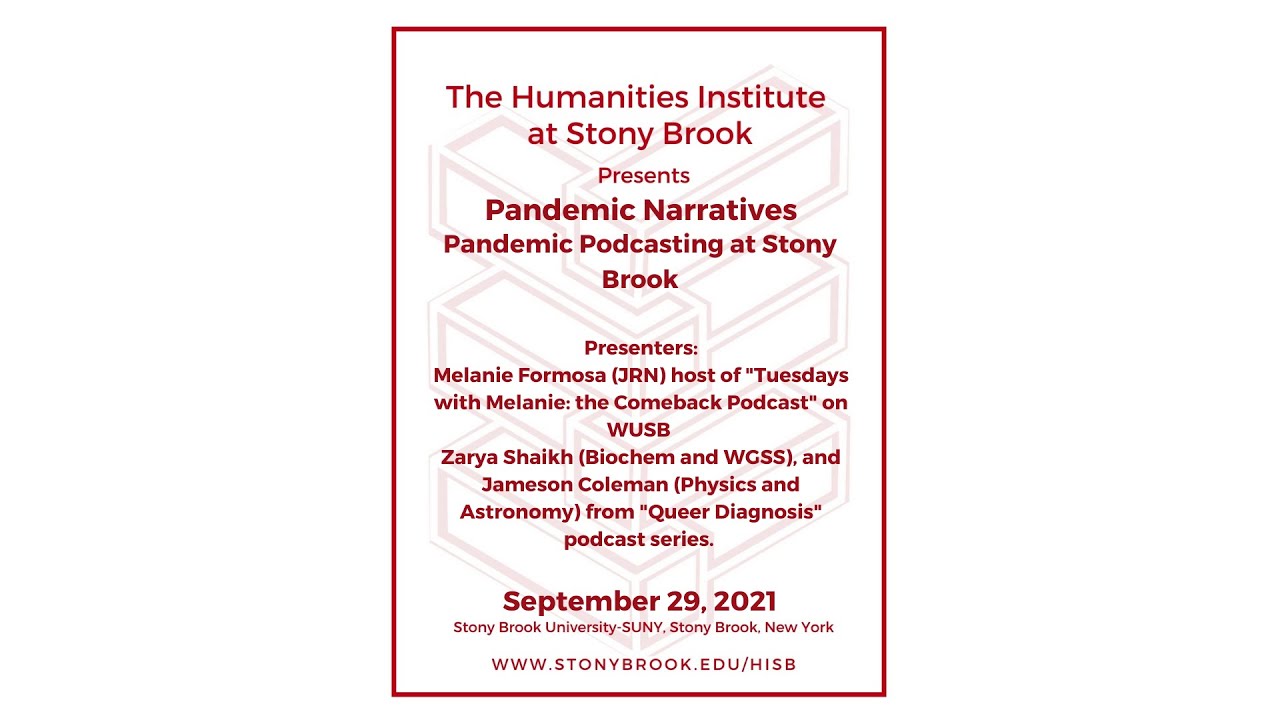Pandemic Podcasting at Stony Brook